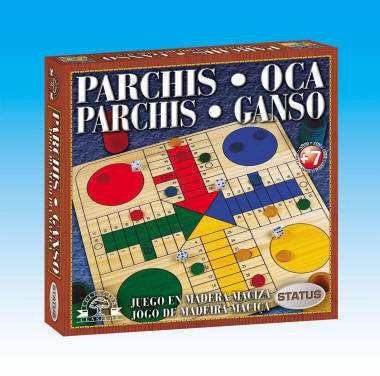 Parchis y Oca de madera 1