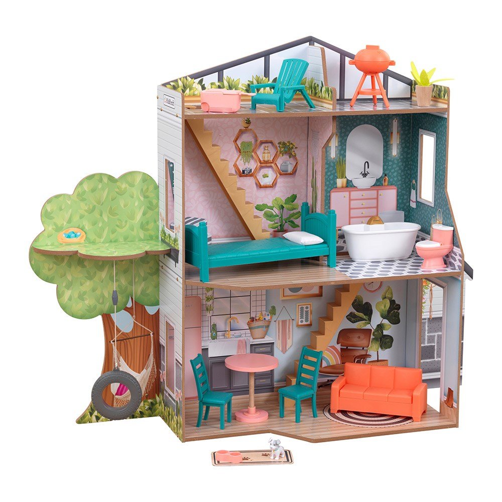 Kidkraft Casa de Muñecas Barbacoa en el Patio Trasero 1 Kidkraft Casa de Muñecas Barbacoa en el Patio Trasero 1