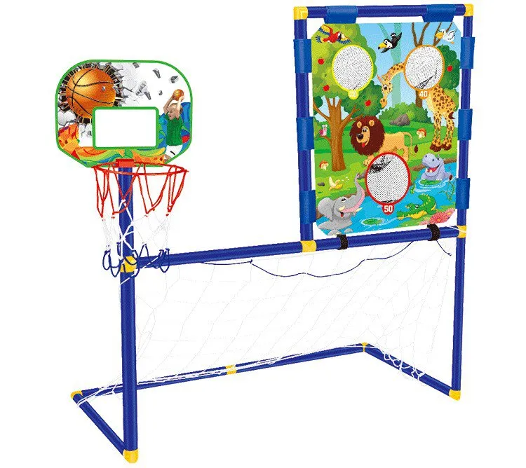 Set de Deporte 3 en 1: Futbol Baloncesto y Diana 1 Set de Deporte 3 en 1: Futbol Baloncesto y Diana 1