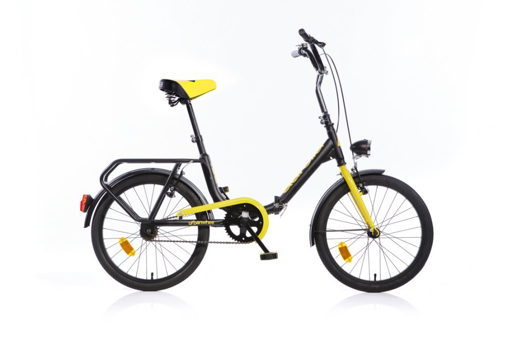 Bicicleta Plegable 20 pulgadas Negra 2