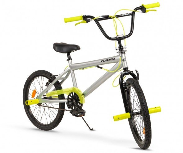 Bicicleta 20 Pulgadas BMX Rueda fina amarillo 1