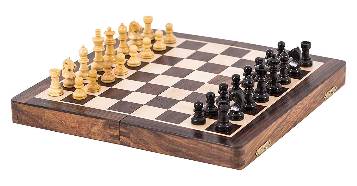 Ajedrez Plegable Magnético Aquamarine 1