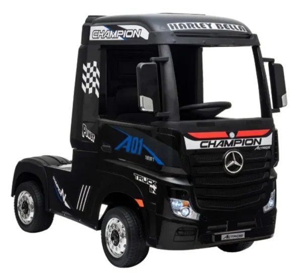 Camión Mercedes Actros 12V 2.4G Negro 7