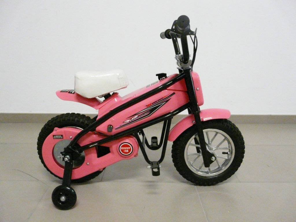 Motocicleta-infantil-12V-Pekecars-rosa-13.jpg Moto Pekecars 24V 200W Rosa 16
