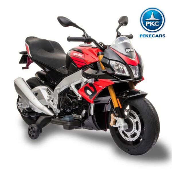 Moto Aprilia Tuono V4 12V Negro y Rojo 3