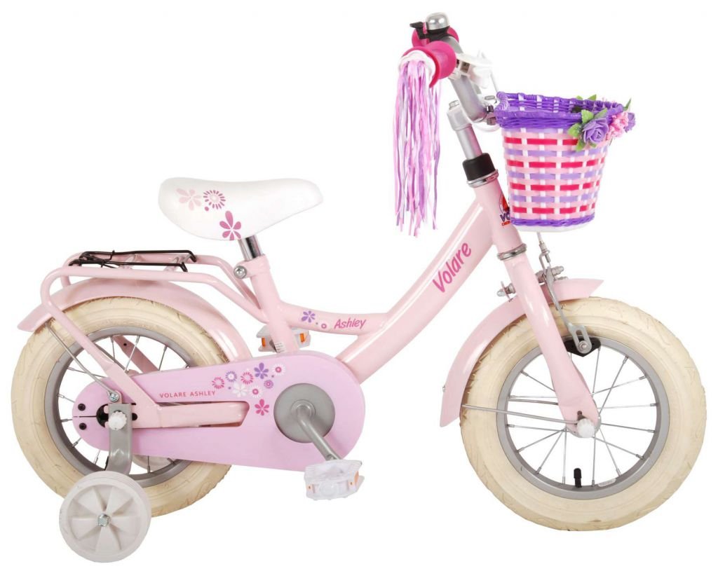 Bicicleta infantil Volare Ashley 12 pulgadas Rosa 2