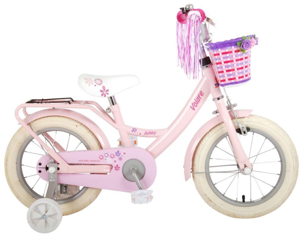Bicicleta infantil Volare Ashley 14 pulgadas Rosa 1