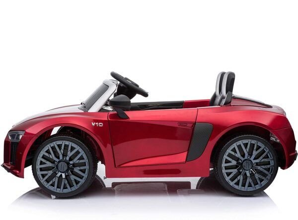 PEKECARS AUDI LITTLE R8 SPYDER RED METALIZADO 7