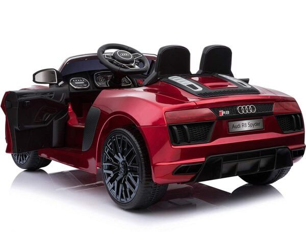 PEKECARS AUDI LITTLE R8 SPYDER RED METALIZADO 9