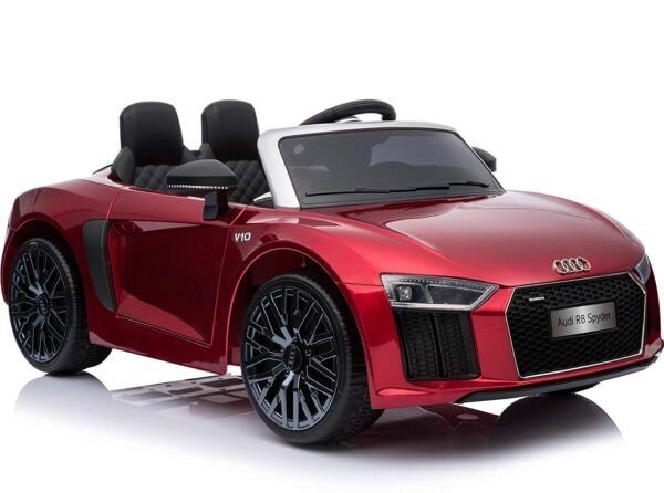 PEKECARS AUDI LITTLE R8 SPYDER RED METALIZADO 11