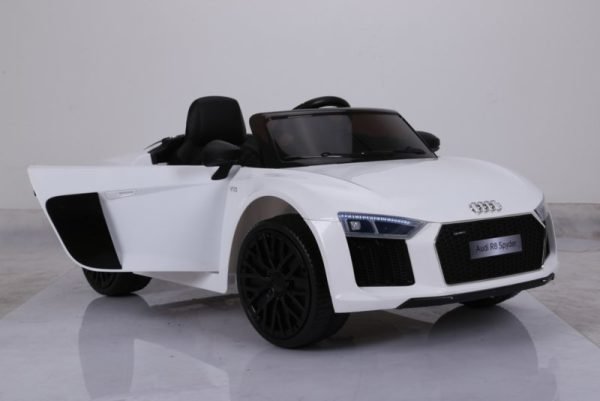 AUDI R8 SPYDER 12V 2.4G BLANCO 3