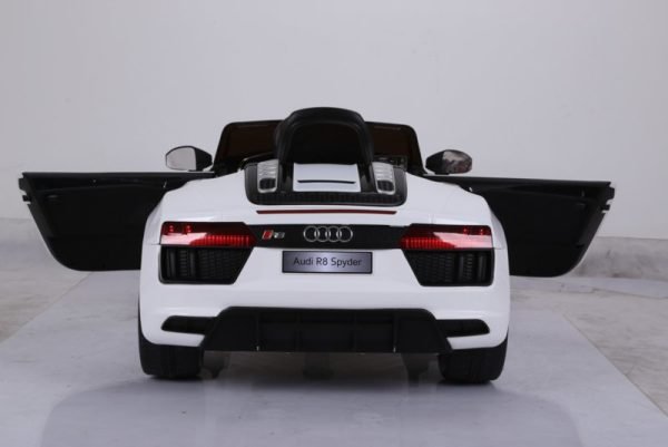 AUDI R8 SPYDER 12V 2.4G BLANCO 13