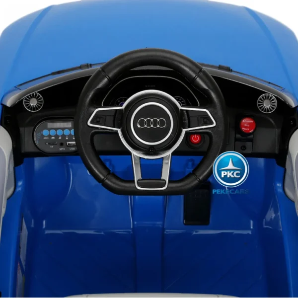 PEKECARS AUDI TT RS 12V BLUE 2.4G 6