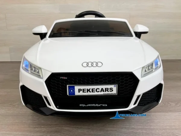 Audi TT RS Roadster 1 Plaza 12V 2.4G Blanco 6