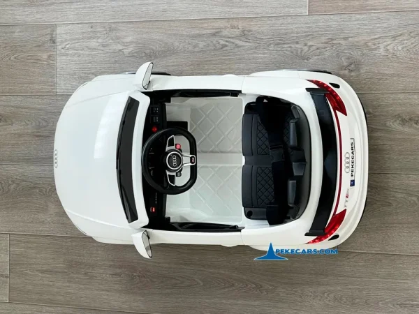 Audi TT RS Roadster 1 Plaza 12V 2.4G Blanco 7