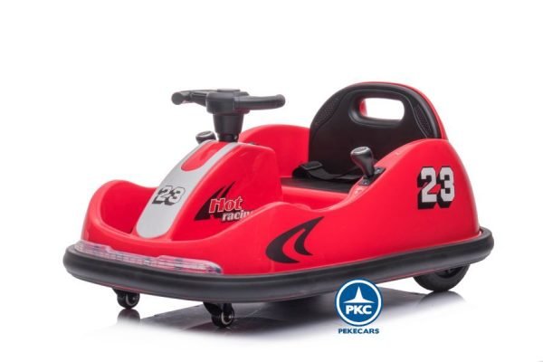 COCHE DE CHOQUES RACING 12V ROJO 6