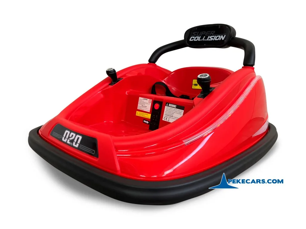 COCHE DE CHOQUES 360 12V ROJO 2 COCHE DE CHOQUES 360 12V ROJO 2