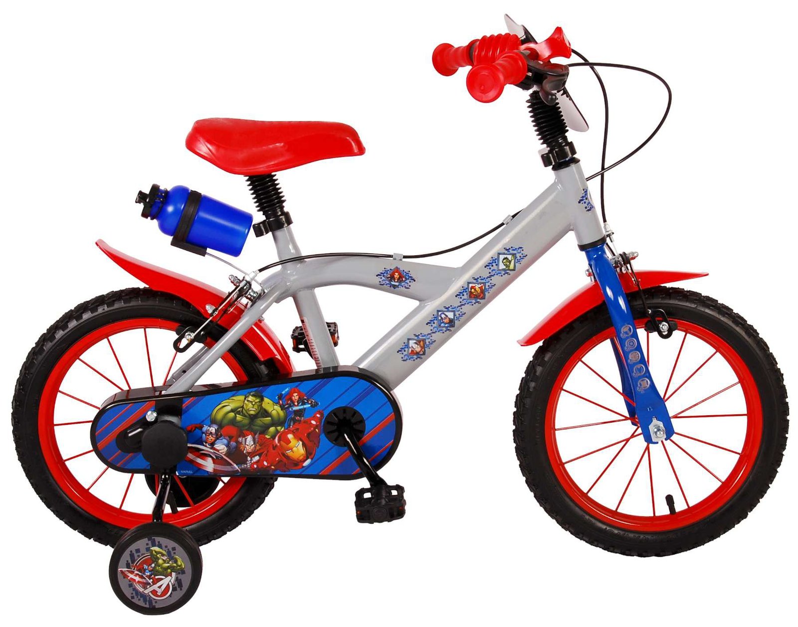 Bicicleta infantil Avengers 14 pulgadas Dos frenos 2