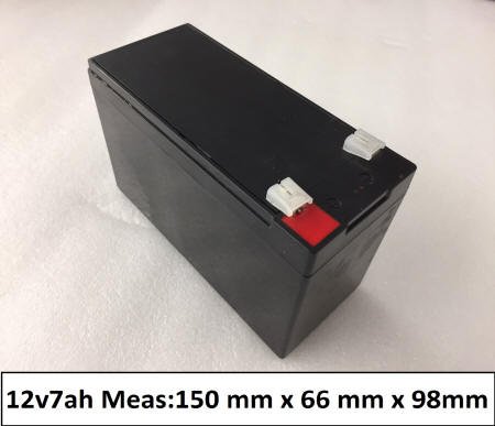 BATERÍA COCHE ELÉCTRICO INFANTIL 12V 7AH 2