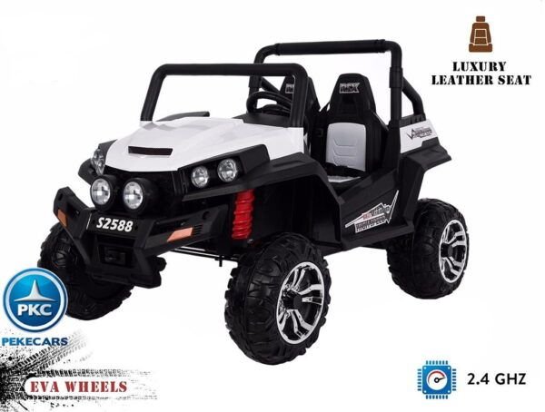 BEACH BUGGY 24V 2.4G BLANCO 2 PLAZAS 3