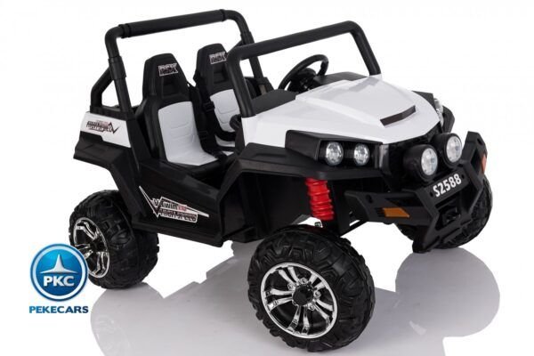 BEACH BUGGY 24V 2.4G BLANCO 2 PLAZAS 9