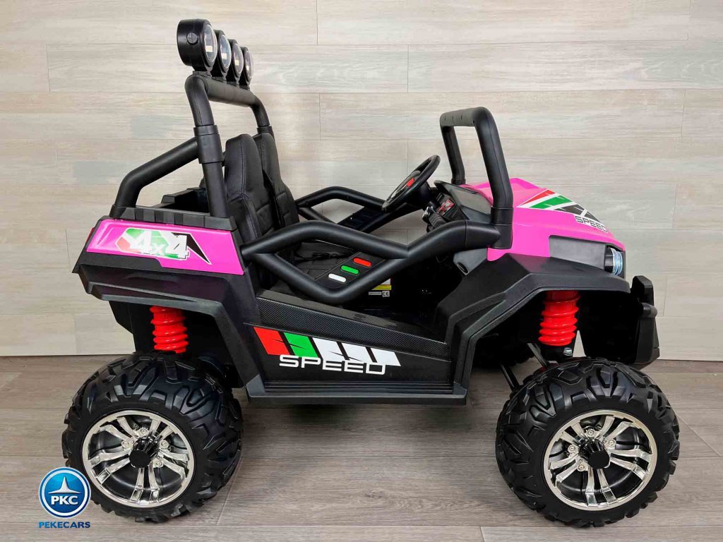 beach_buggy_rosa_1.jpg BEACH BUGGY 2 PLAZAS 4X4 24V 2.4G Rosa 4