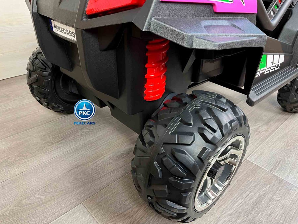 beach_buggy_rosa_11.jpg BEACH BUGGY 2 PLAZAS 4X4 24V 2.4G Rosa 13