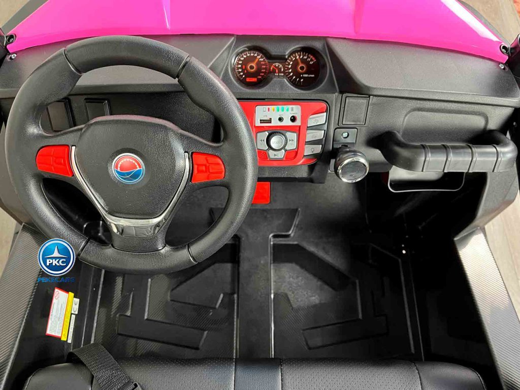 beach_buggy_rosa_14.jpg BEACH BUGGY 2 PLAZAS 4X4 24V 2.4G Rosa 16