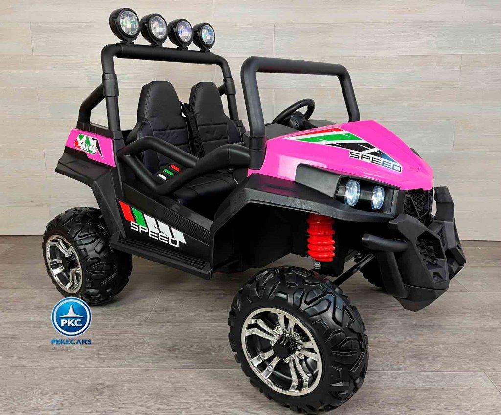 beach_buggy_rosa_2.jpg BEACH BUGGY 2 PLAZAS 4X4 24V 2.4G Rosa 5