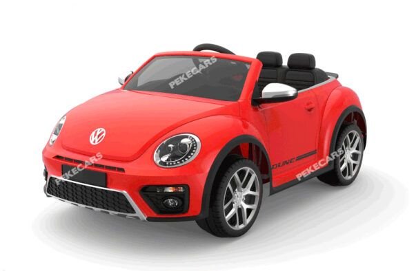 VOLKSWAGEN INFANTIL BEETLE DUNE 12V 2.4G ROJO 4