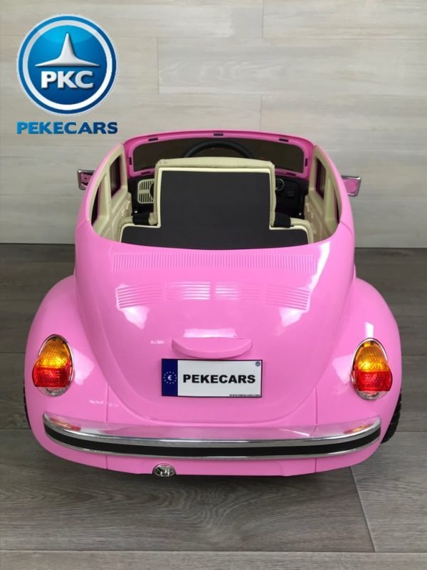 Beetle Clásico Rosa 12V 2.4G 7