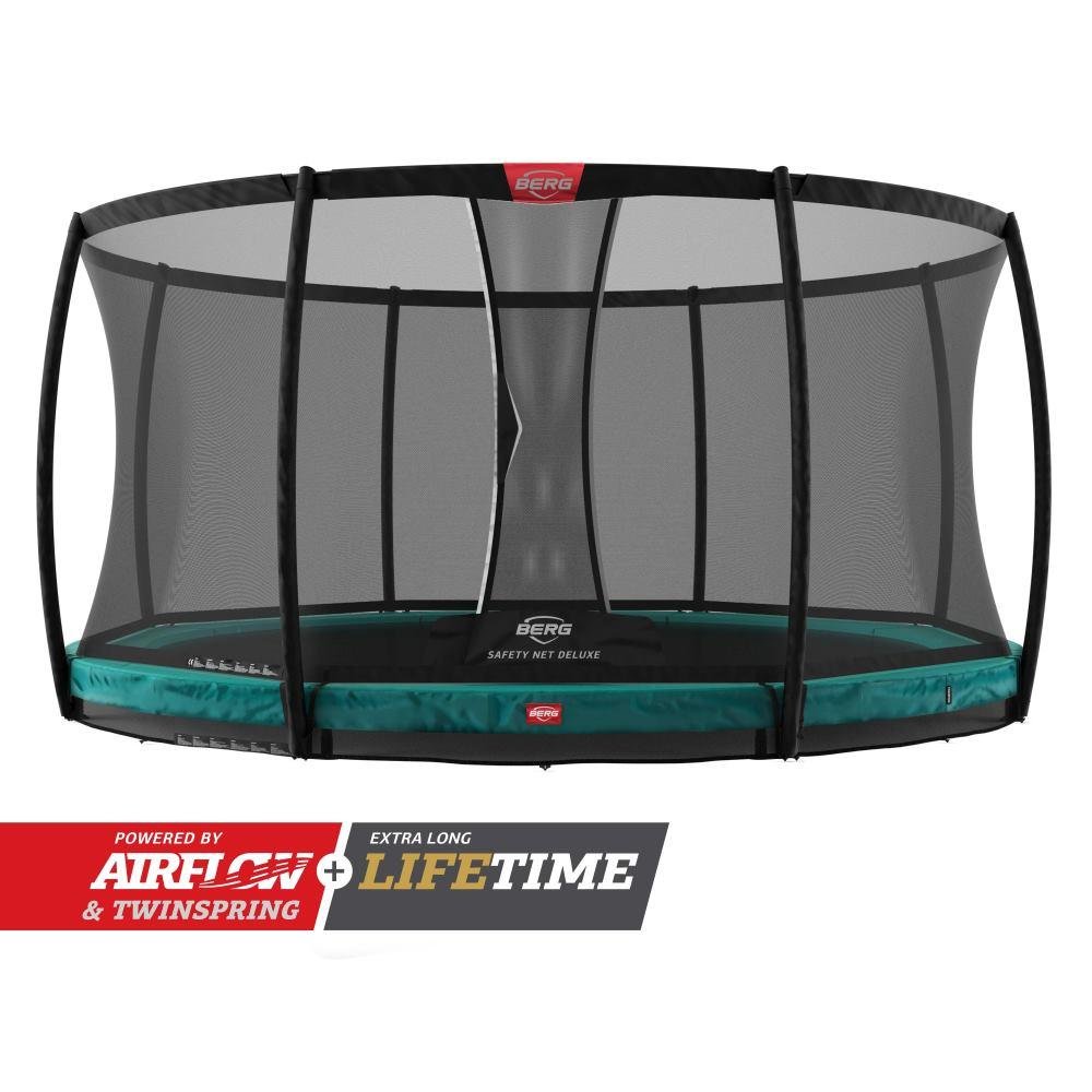 CAMA ELASTICA BERG CHAMPION INGROUND 380 + SAFETY NET DELUXE 2