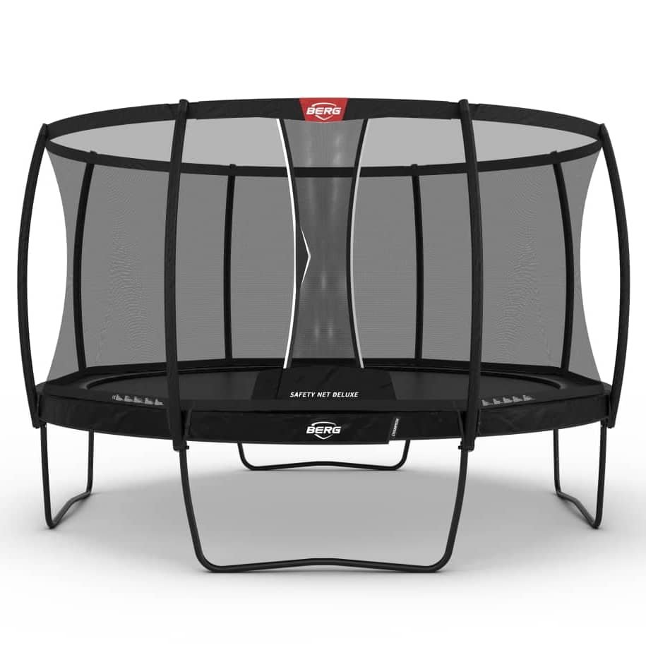 CAMA ELASTICA BERG CHAMPION REGULAR 330 BLACK + SAFETY NET DELUXE 1