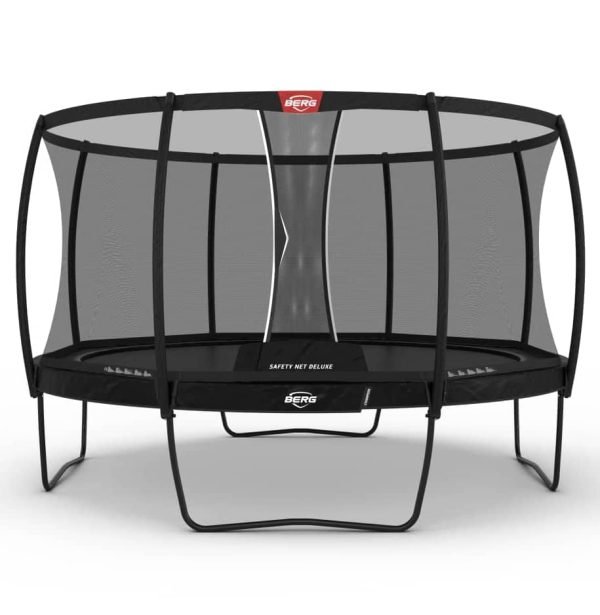 CAMA ELASTICA BERG CHAMPION REGULAR 430 BLACK + SAFETY NET DELUXE 3