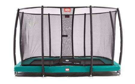 CAMA ELÁSTICA BERG INGROUND EAZYFIT VERDE + SAFETY NET DELUXE 1