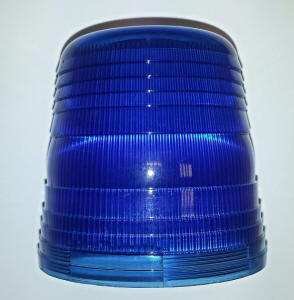CARCASA LUZ DE EMERGENCIA AZUL