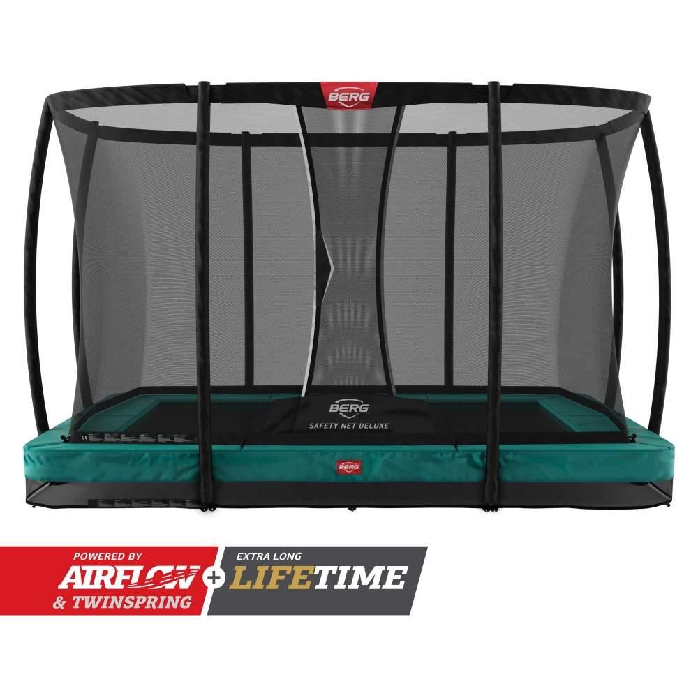 CAMA ELASTICA BERG ULTIM CHAMPION INGROUND 330 + SAFETY NET DELUXE 1