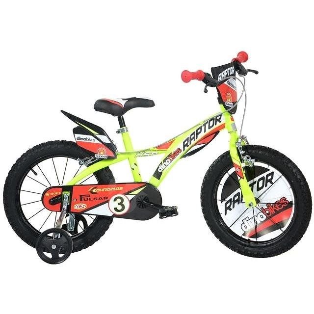 Bicicleta Raptor 14 Amarilla 2