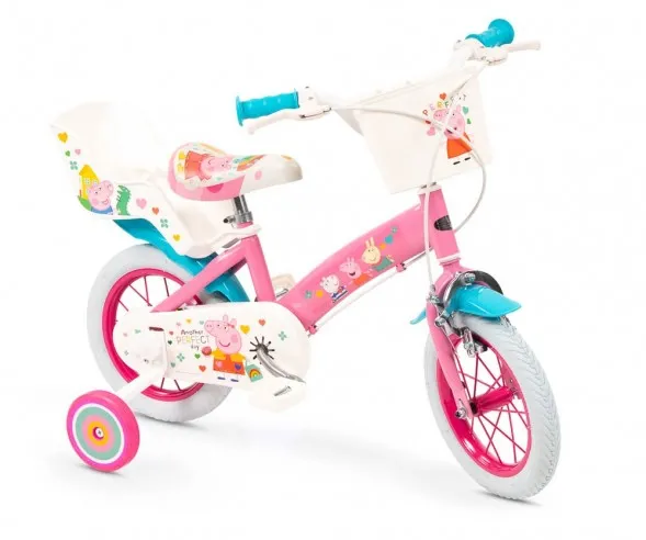 Bicicleta Peppa Pig Rosa 12 1