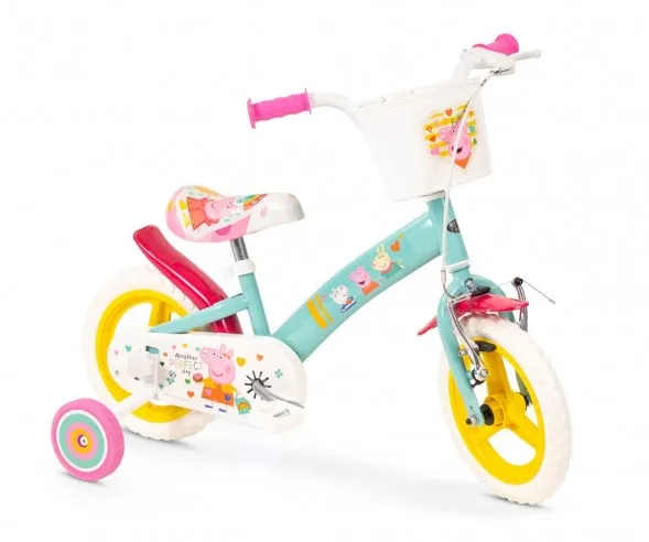 Bicicleta Peppa Pig Verde 12 - 1 Freno 1