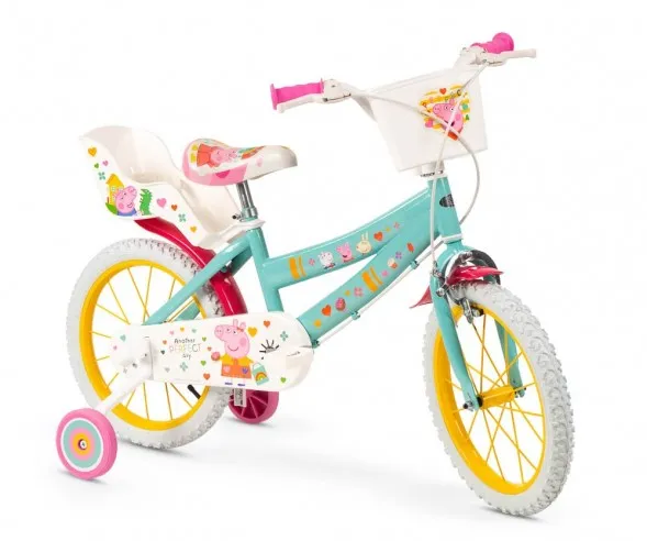 Bicicleta Peppa Pig Verde 16 2