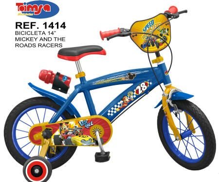 BICICLETA MICKEY AND THE ROAD RACERS 14" 2