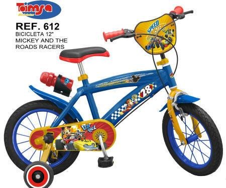 BICICLETA MICKEY AND THE ROAD RACERS 12" 1