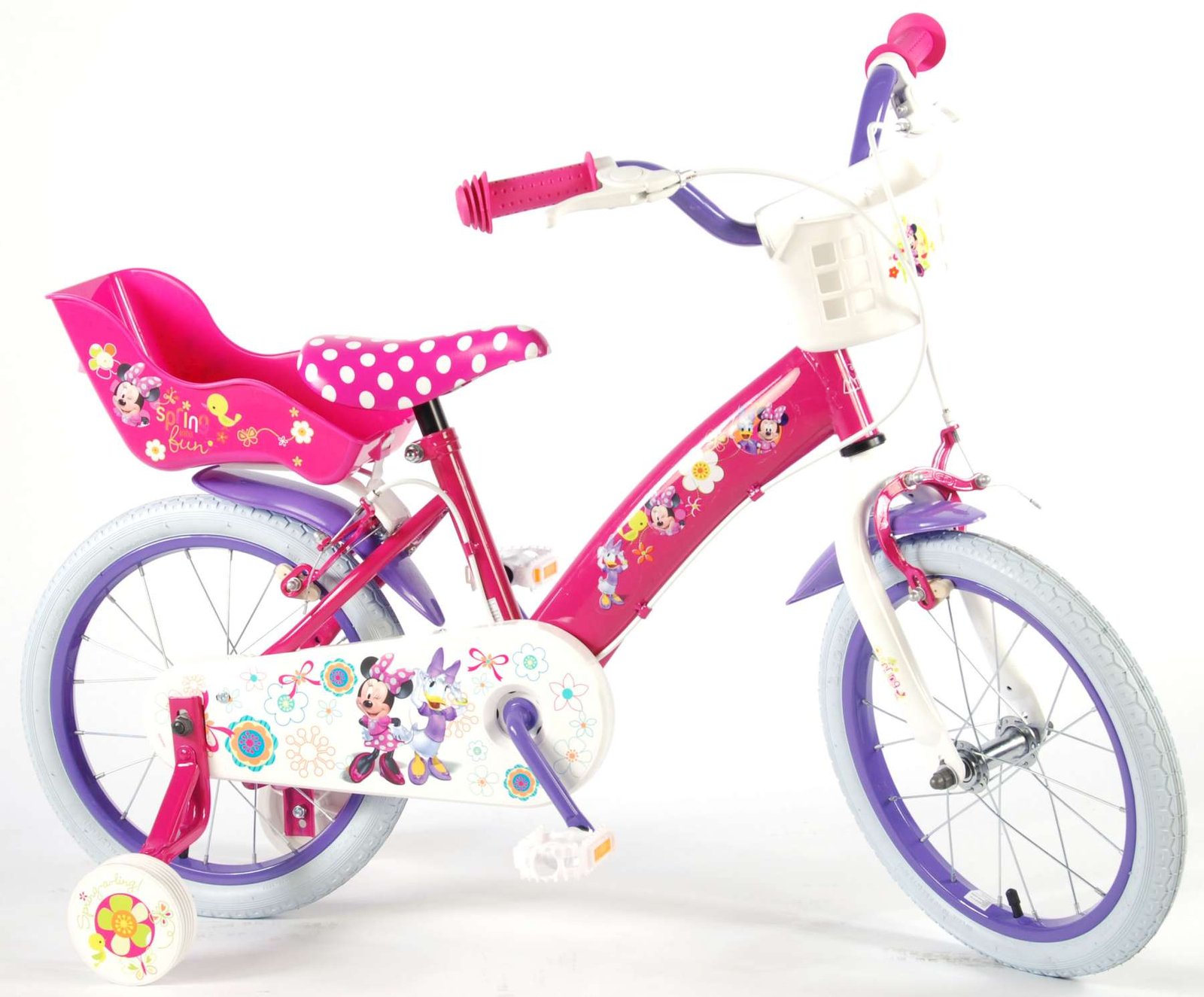 BICICLETA DISNEY MINNIE BOW-TIQUE 16" KUBBINGA 2 BICICLETA DISNEY MINNIE BOW-TIQUE 16" KUBBINGA 2