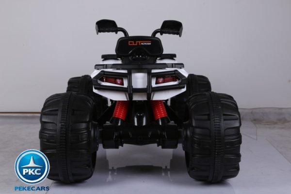 PEKECARS BIG QUAD 24V WHITE 10