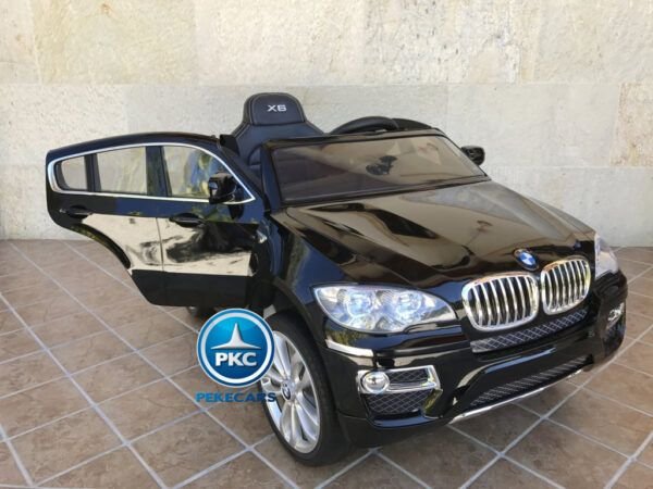 BMW X6 12V 2.4G NEGRO METALIZADO 5