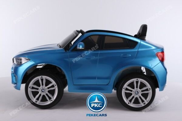 BMW X6M 12V 2.4G Azul Metalizado 4