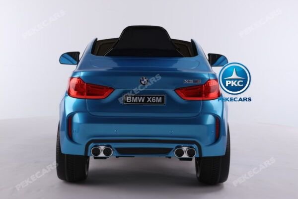 BMW X6M 12V 2.4G Azul Metalizado 6