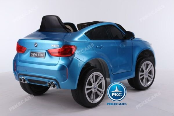 BMW X6M 12V 2.4G Azul Metalizado 7