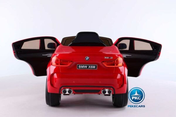 BMW X6M 12V 2.4G Rojo 6